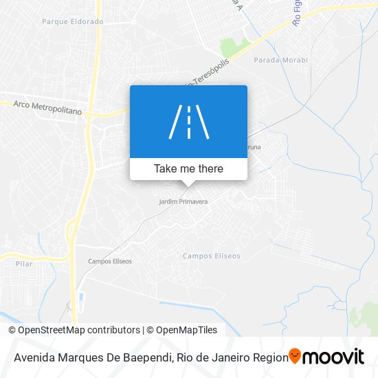 Avenida Marques De Baependi map