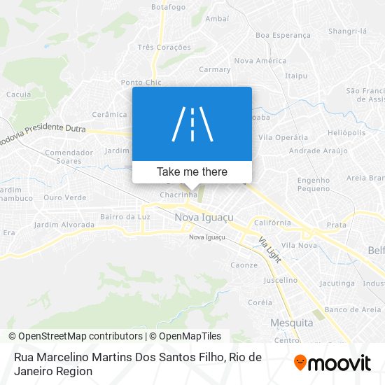 Rua Marcelino Martins Dos Santos Filho map
