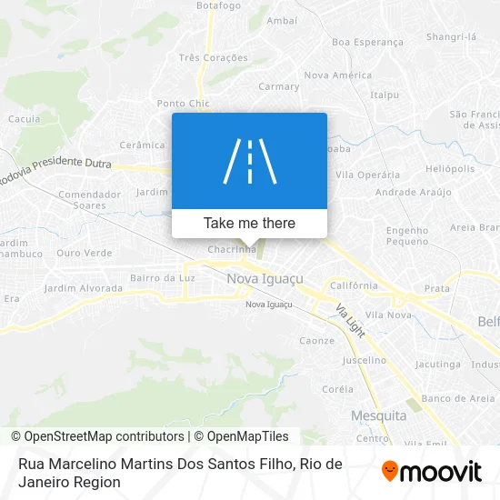 Rua Marcelino Martins Dos Santos Filho map