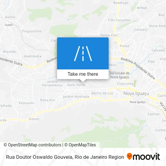 Rua Doutor Oswaldo Gouveia map