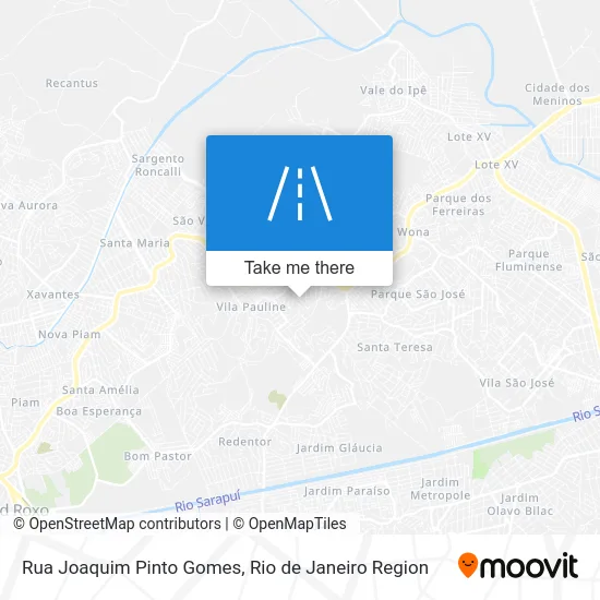 Rua Joaquim Pinto Gomes map