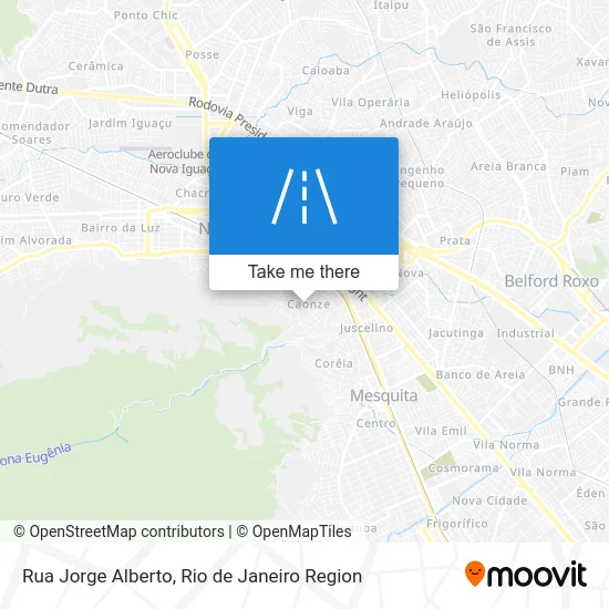 Rua Jorge Alberto map