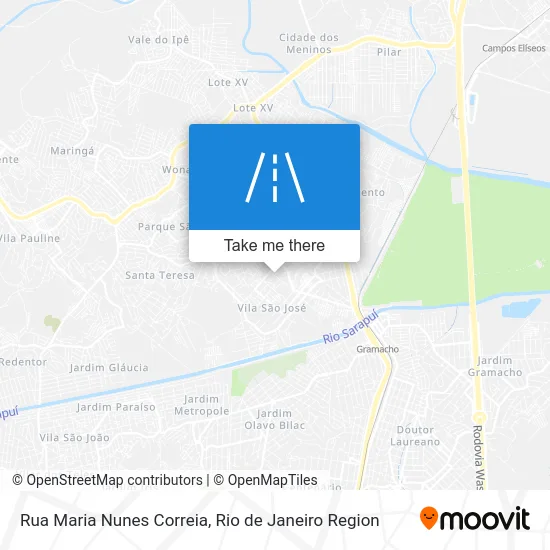 Rua Maria Nunes Correia map