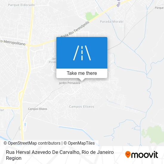 Rua Herval Azevedo De Carvalho map