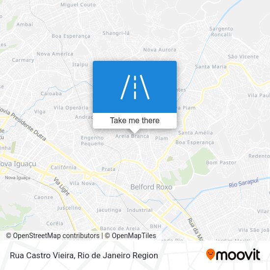 Rua Castro Vieira map