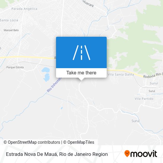Estrada Nova De Mauá map