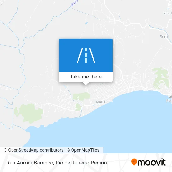 Rua Aurora Barenco map