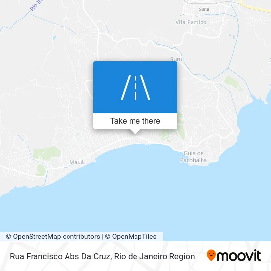 Rua Francisco Abs Da Cruz map