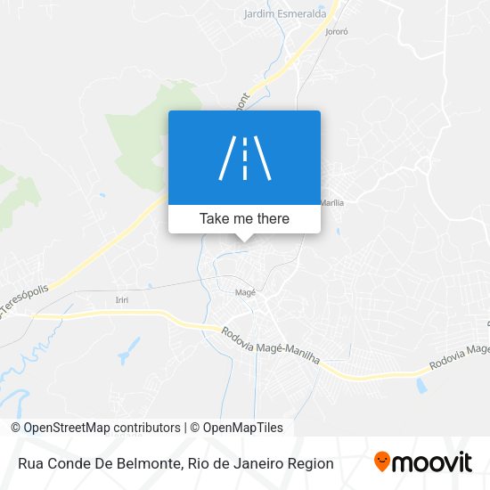 Rua Conde De Belmonte map