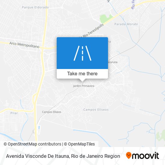 Avenida Visconde De Itauna map