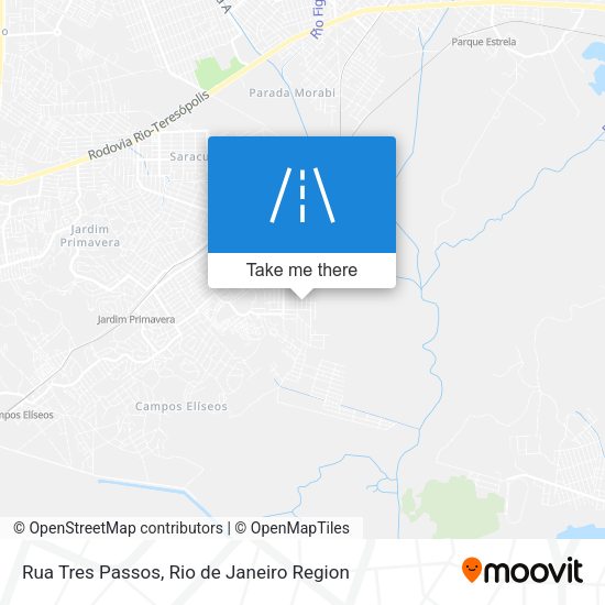 Rua Tres Passos map