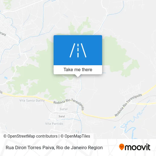 Rua Diron Torres Paiva map