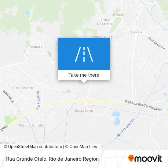 Rua Grande Otelo map