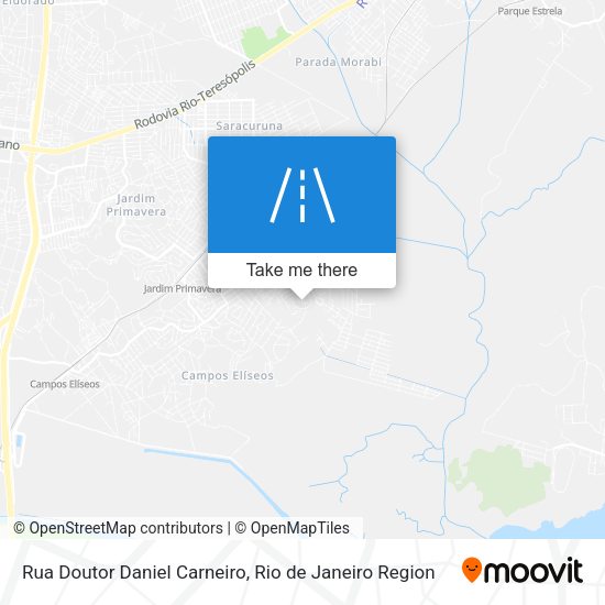 Rua Doutor Daniel Carneiro map