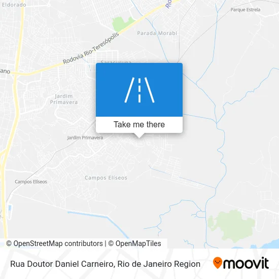 Rua Doutor Daniel Carneiro map