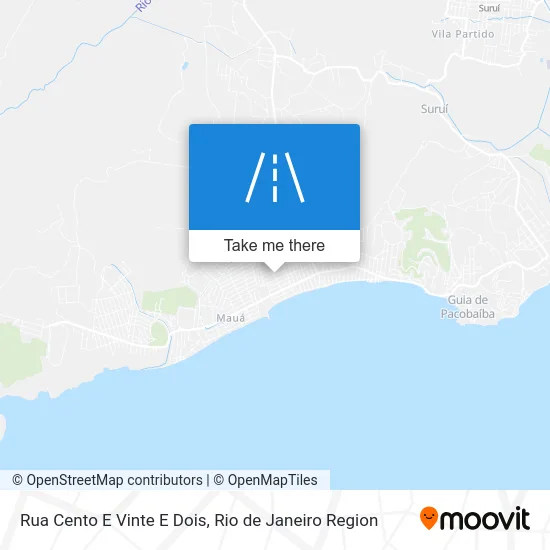 Rua Cento E Vinte E Dois map