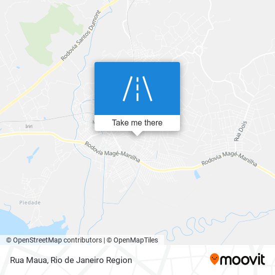 Rua Maua map