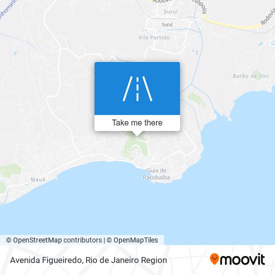 Mapa Avenida Figueiredo