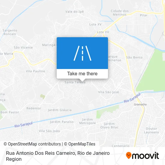 Rua Antonio Dos Reis Carneiro map