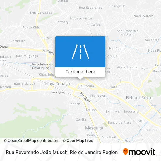 Rua Reverendo João Musch map