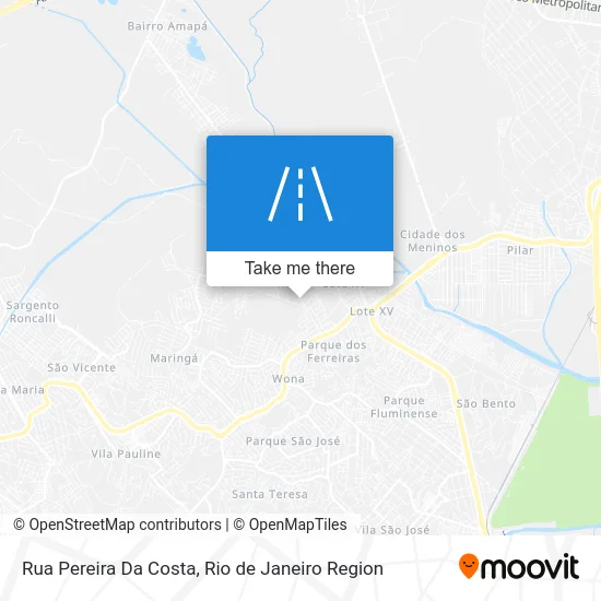 Rua Pereira Da Costa map