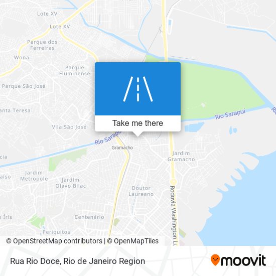 Rua Rio Doce map