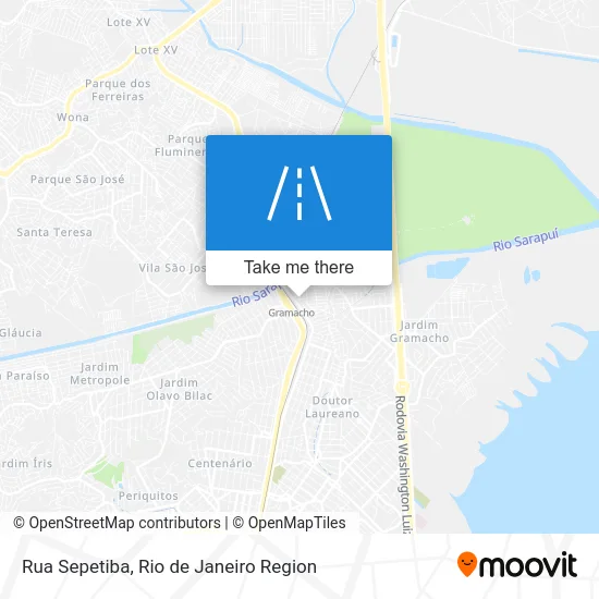 Rua Sepetiba map