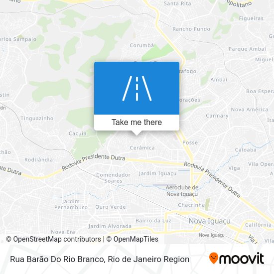 Rua Barão Do Rio Branco map