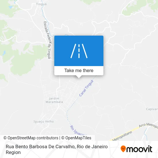 Rua Bento Barbosa De Carvalho map