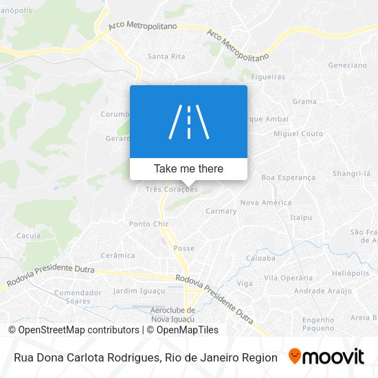 Rua Dona Carlota Rodrigues map