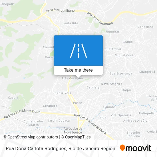 Rua Dona Carlota Rodrigues map