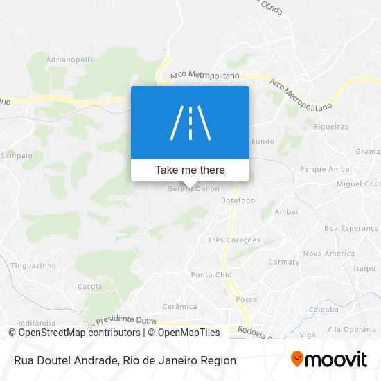Rua Doutel Andrade map