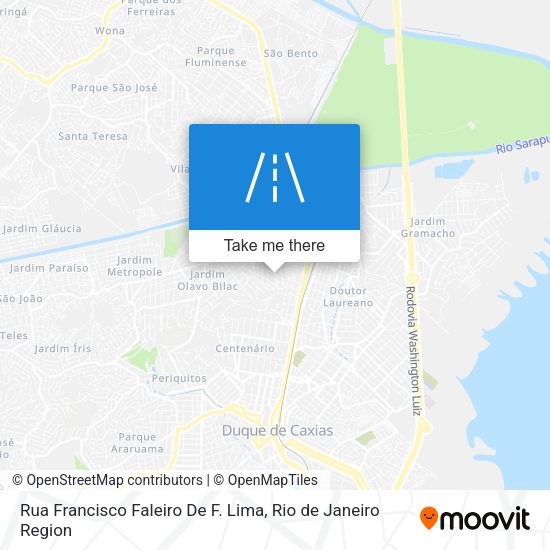 Rua Francisco Faleiro De F. Lima map