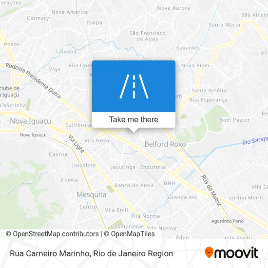 Rua Carneiro Marinho map