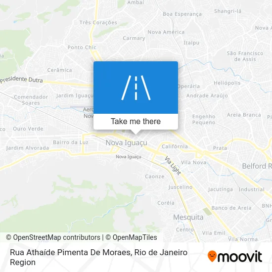 Rua Athaíde Pimenta De Moraes map