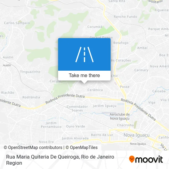 Rua Maria Quiteria De Queiroga map