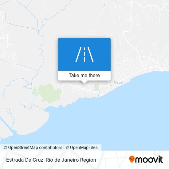 Estrada Da Cruz map