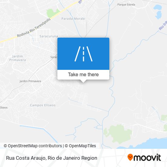 Rua Costa Araujo map