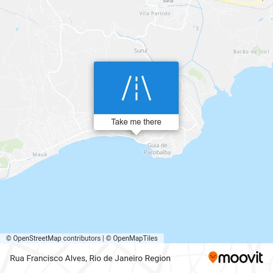 Rua Francisco Alves map