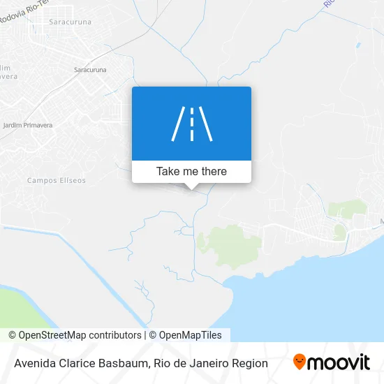 Avenida Clarice Basbaum map