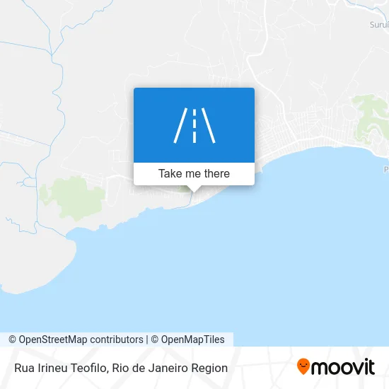 Rua Irineu Teofilo map