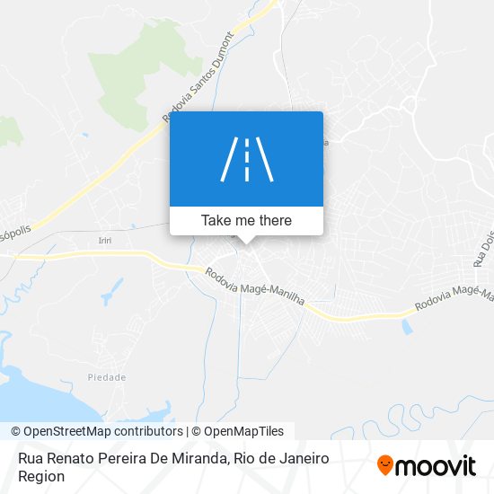 Rua Renato Pereira De Miranda map