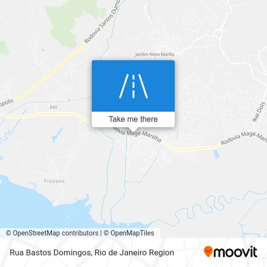 Rua Bastos Domingos map