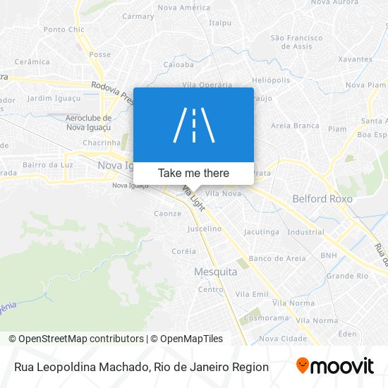 Rua Leopoldina Machado map