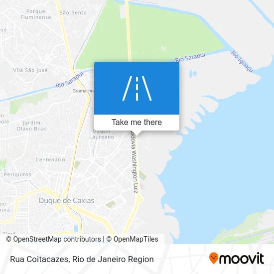 Rua Coitacazes map