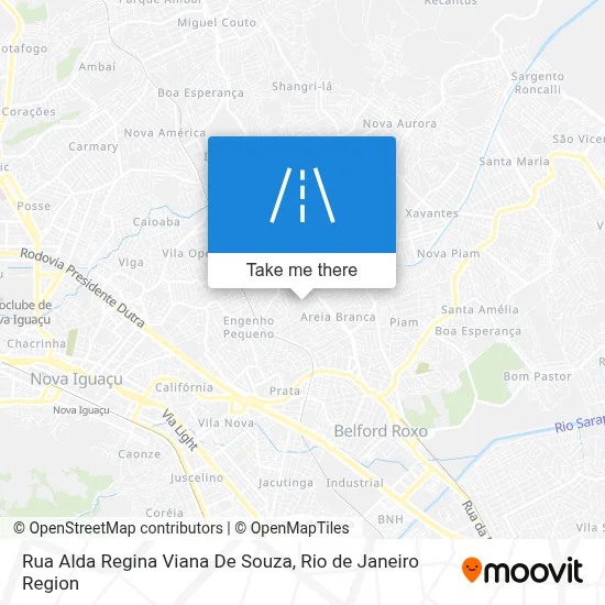 Rua Alda Regina Viana De Souza map