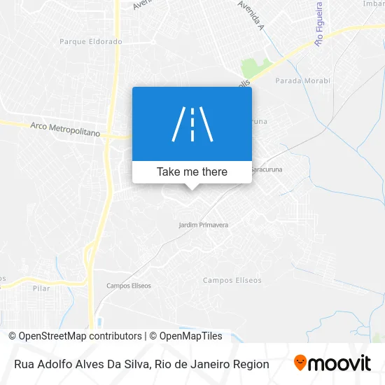 Rua Adolfo Alves Da Silva map