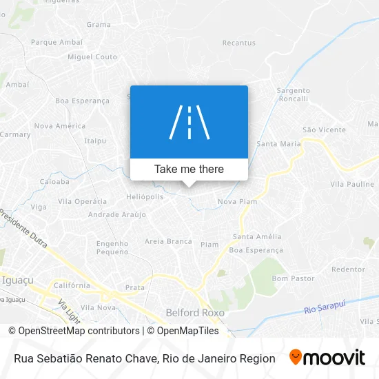 Rua Sebatião Renato Chave map