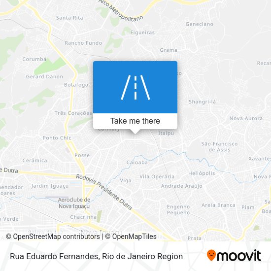 Rua Eduardo Fernandes map