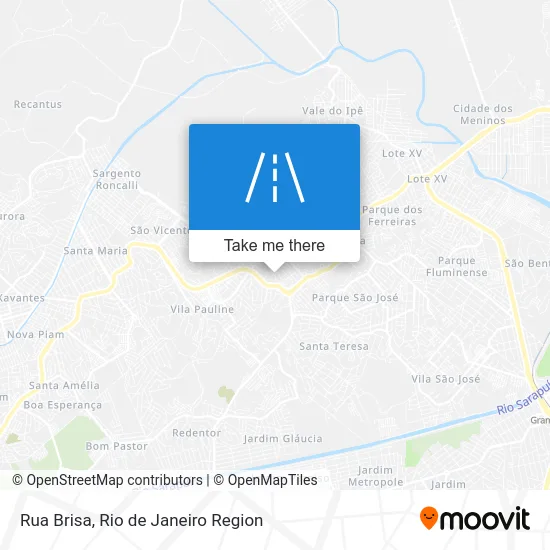Rua Brisa map